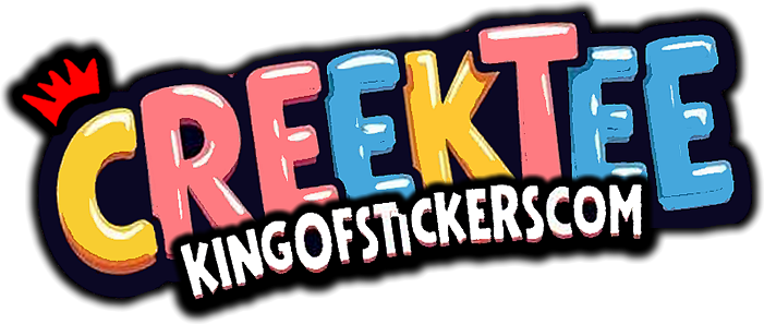 CreekTee King of Stickers